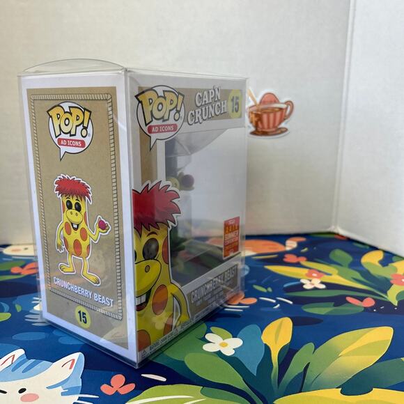 Funko POP! Ad Icons Cap’n Crunch #15 Crunchberry Beast 2018 Summer Convention - Picture 4 of 12